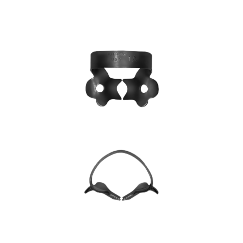 Kofferdam-Klammer 1A Prämolar Black Line, Stück