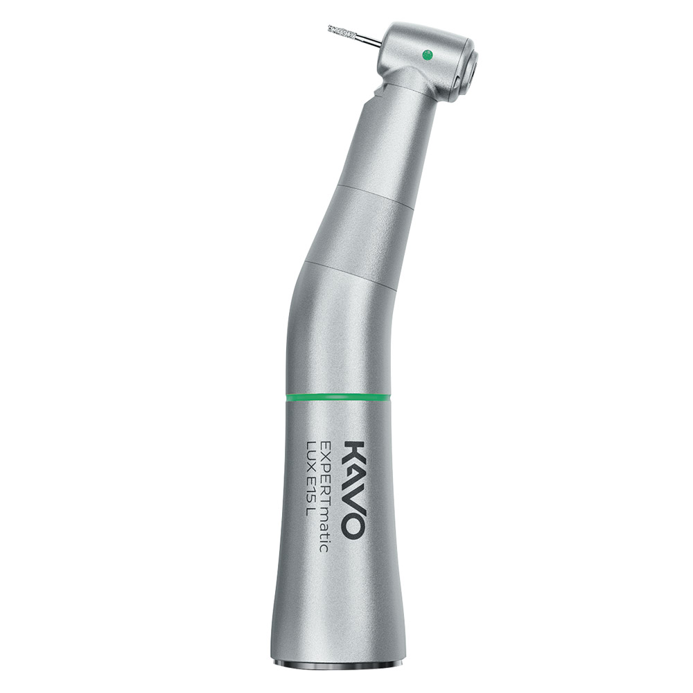 EXPERTmatic Lux contre-angle E15L 5,4:1, vert, pièce