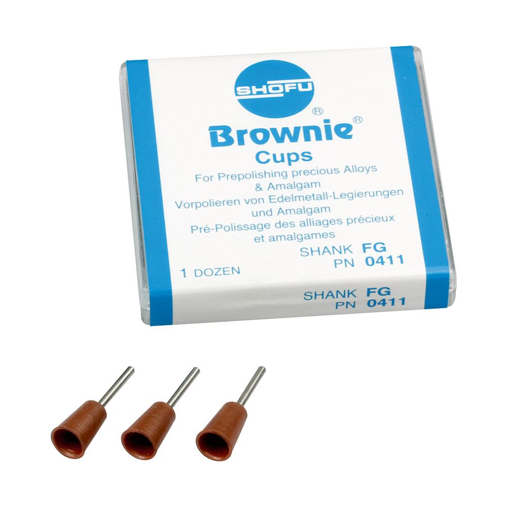 Brownie Polierer FG Kelch 065, 12 Stück