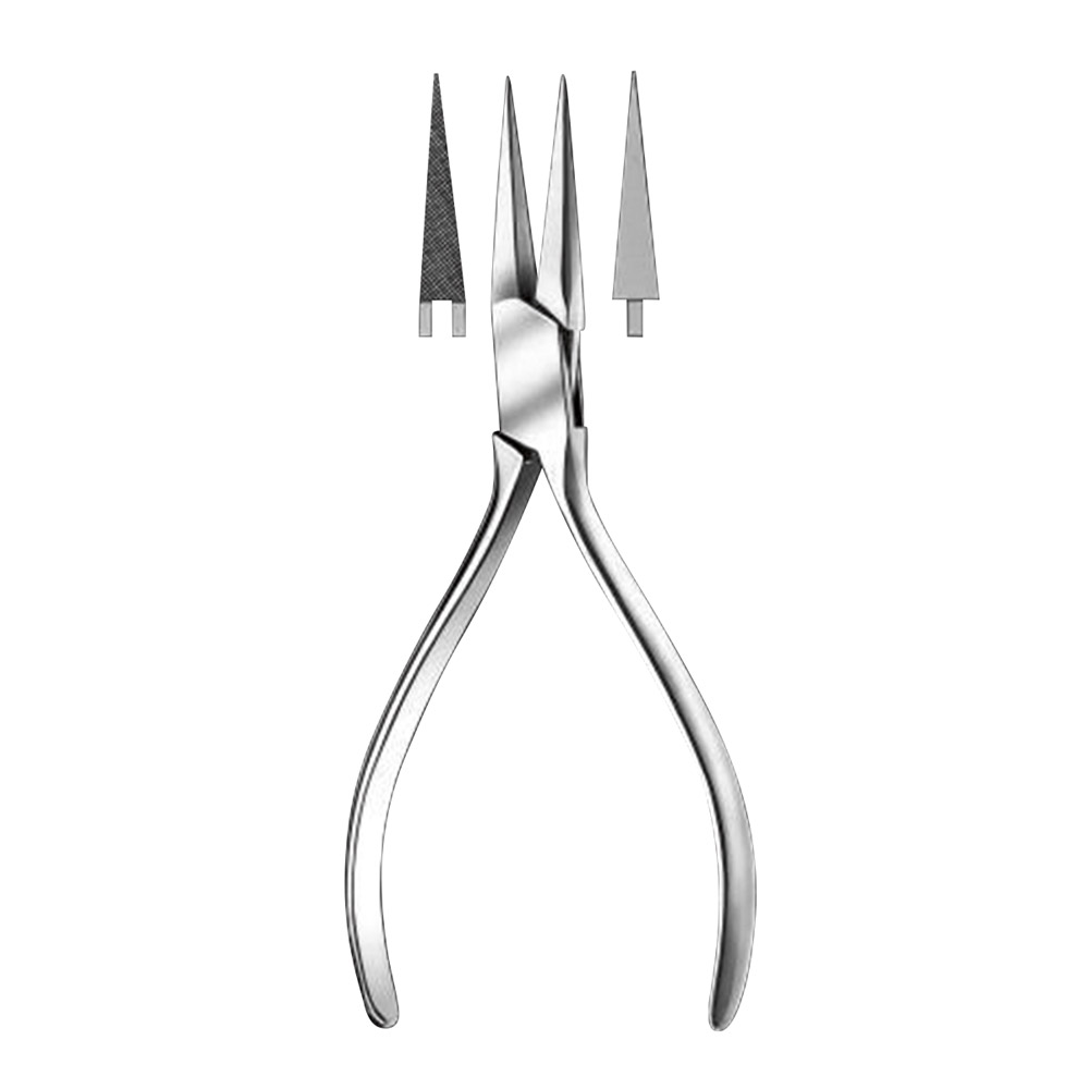 Spitzzange gerieft RS 1325 1/2, Stück