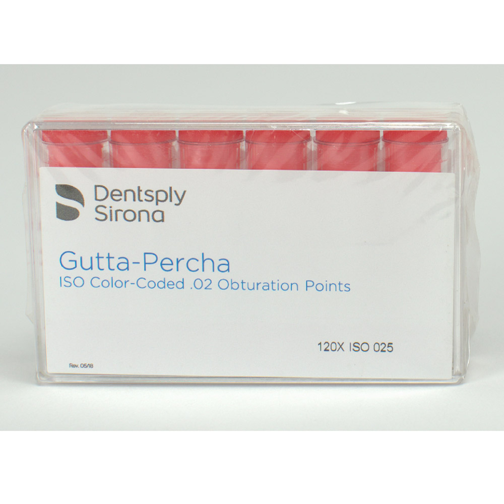 Guttaperchaspitzen 22G.02 025, 120 Stück