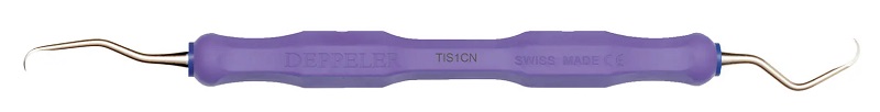 TIS1CN Titan-Kürette CLEANext violett