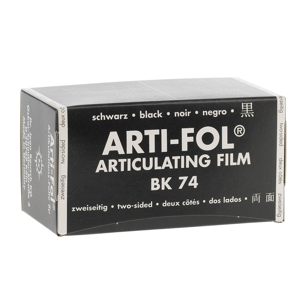 Arti-Fol doppelseitig schwarz 75 mm BK 74, 15 m