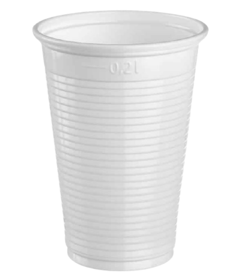 TOP CUPS Mundspülb.PP 200ml weiss 2000St