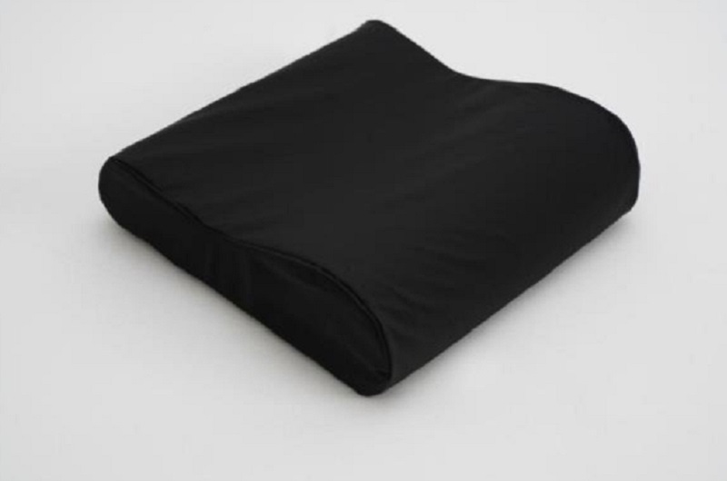 Elsa Nackenkissen Schwarz 25cm Gummizug