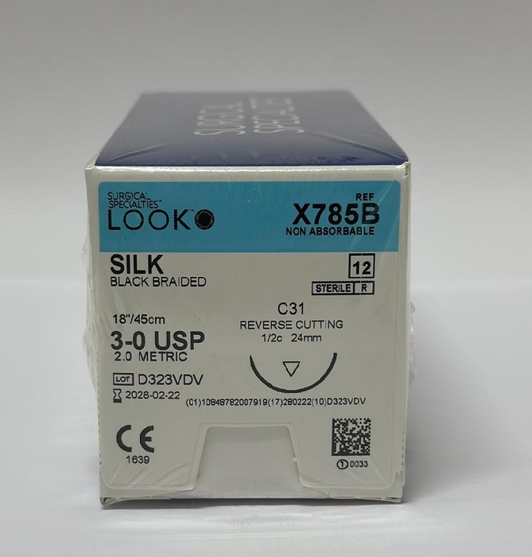 LOOK SILK BLK.H64(C31)3-0 #785B  DZ