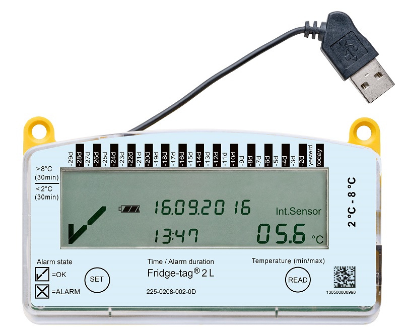 FRIDGE-TAG 2 L 2 C - 8 C DE