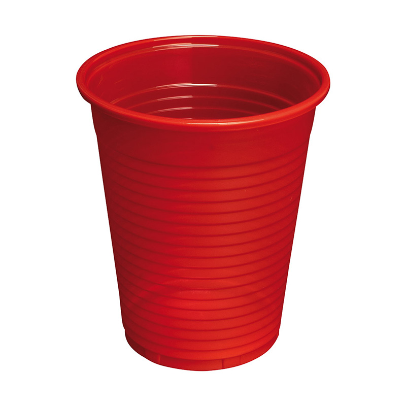 PLULINE Mundspülbecher+ rot, 3000 Stück