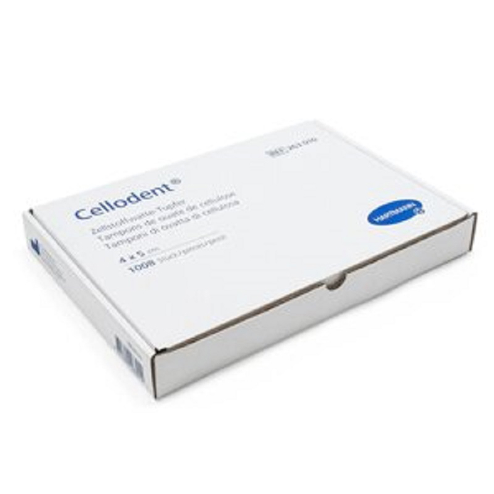 Tupfer Cellodent 4 x 5 cm, 1008 Stück Packung