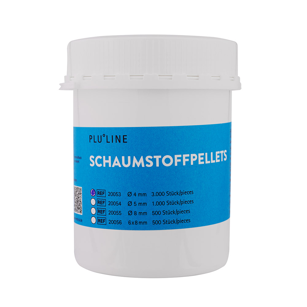 PLULINE Schaumstoff-Pellets Gr.1, 3000 Stück