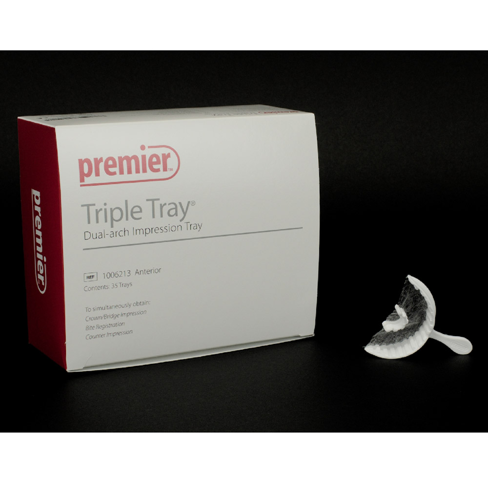 Triple Tray Abdrucklöffel Anterior, 35 Stück
