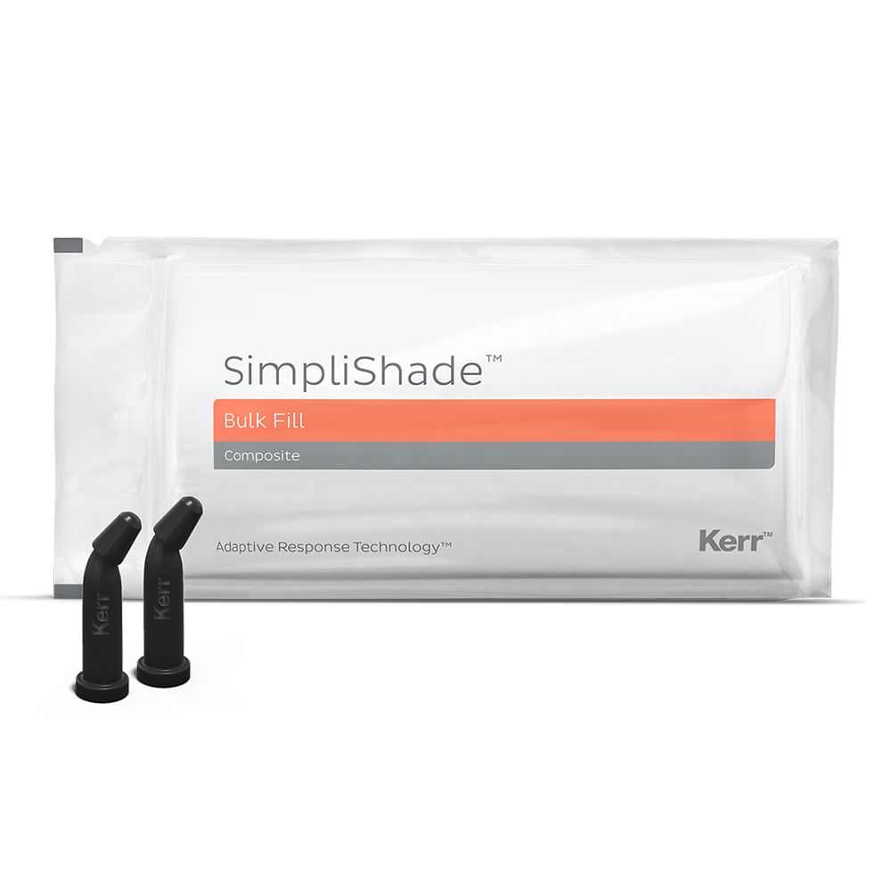 SimpliShade Bulk Fill Composite Unidose, 20 x 0,25 g