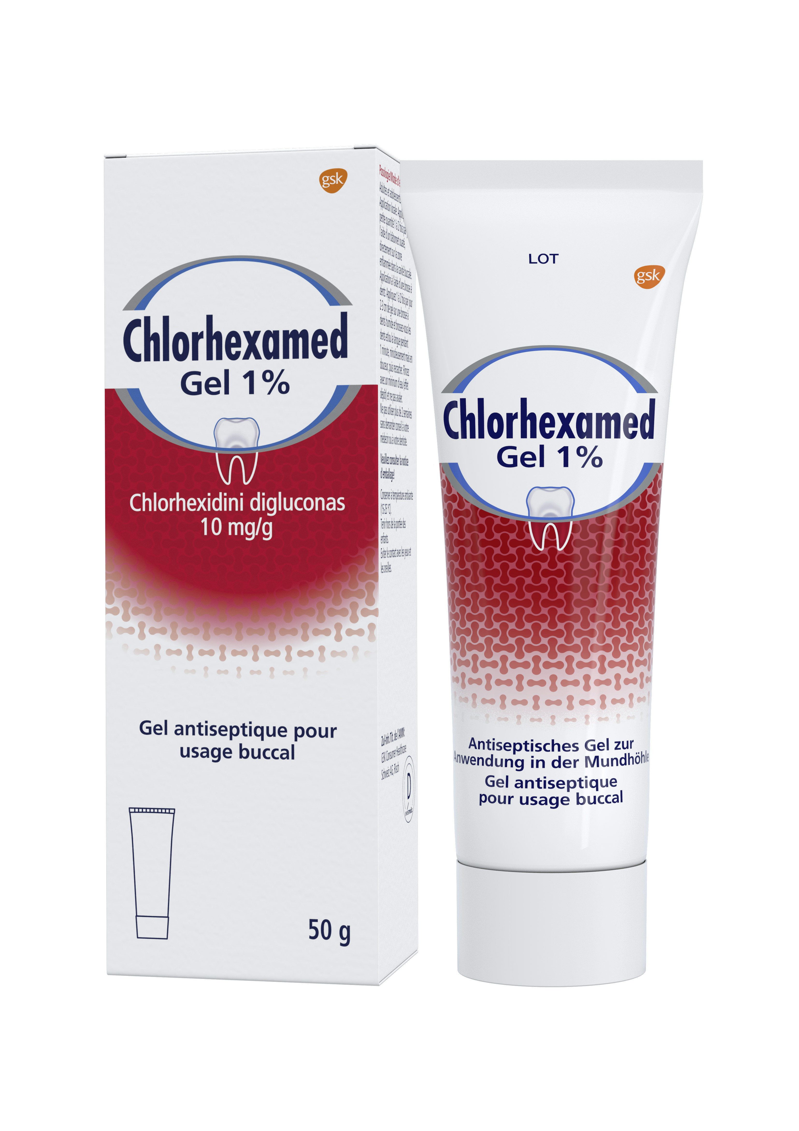 Chlorhex. Gel 1%  >CH, 50 g Tube