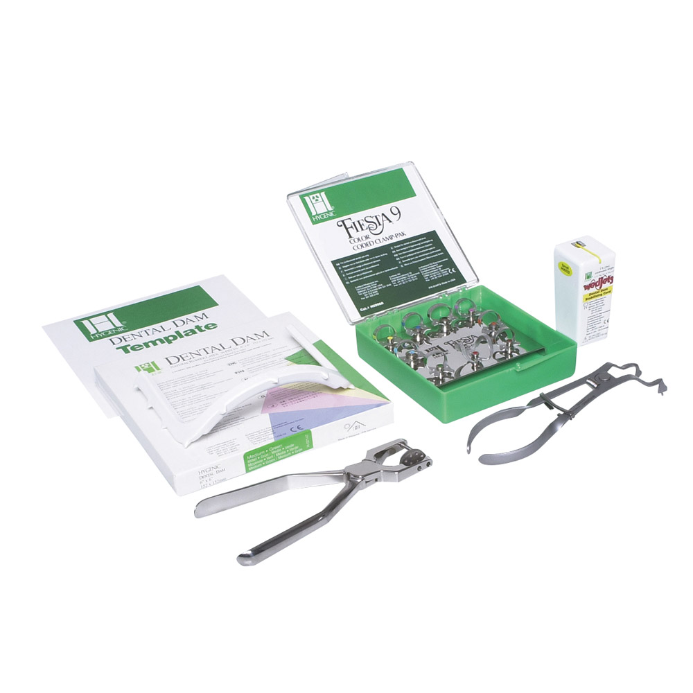 Kofferdam+Klammerset Hygenic H02778, Kit