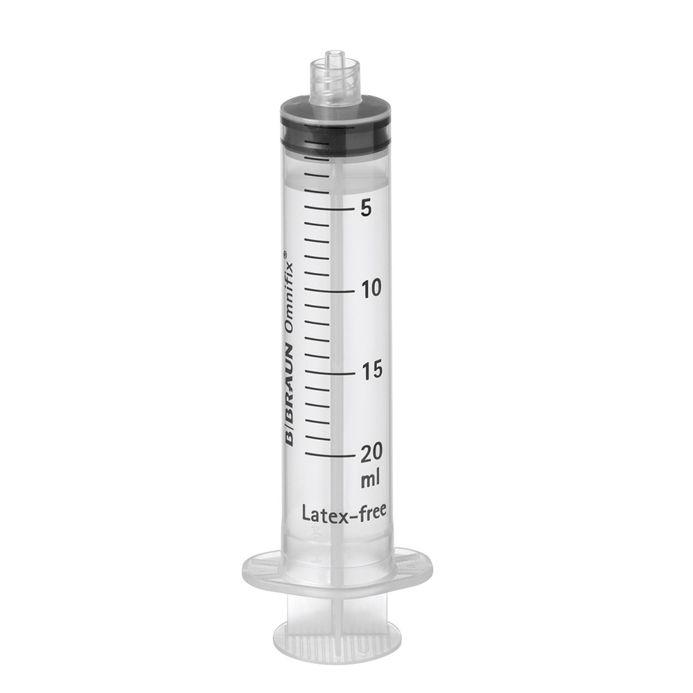 Omnifix Luer-Lock-Spritzen 20 ml, 100 Stück
