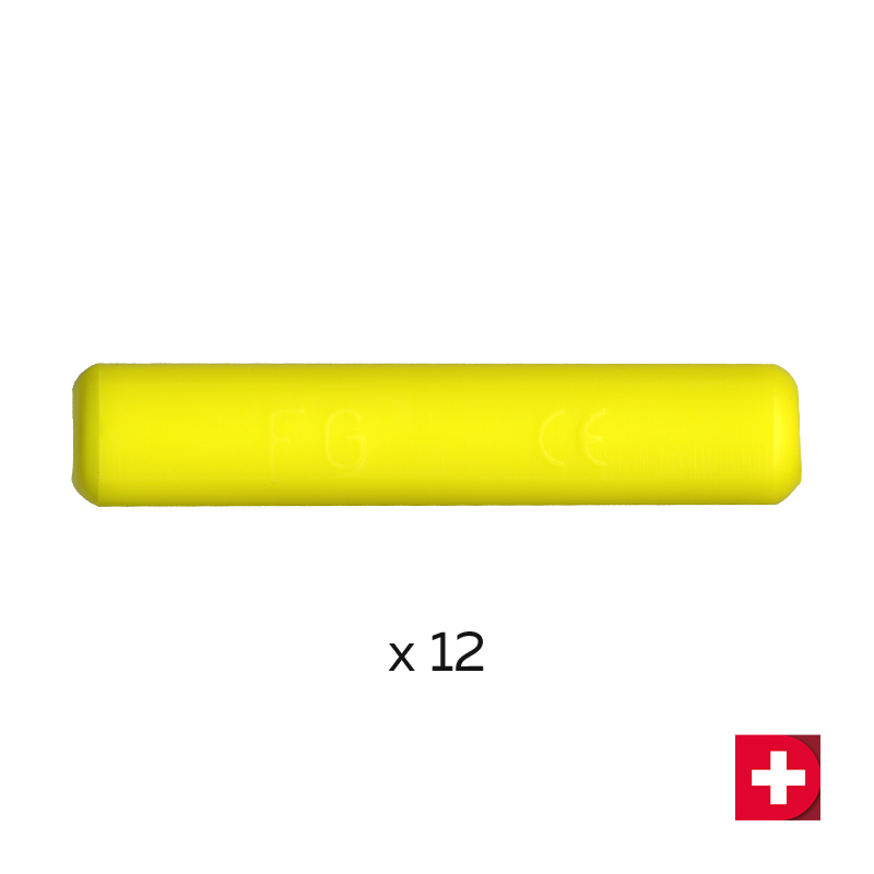 Deppeler Instrumentenhülse gelb