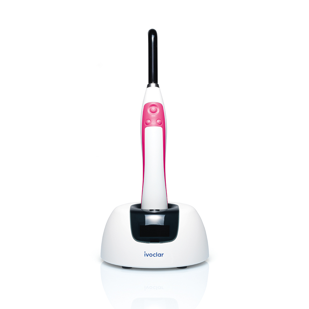 Bluephase G4 Polymerisationslampe mit Ladestation/Radiometer pink, Stück