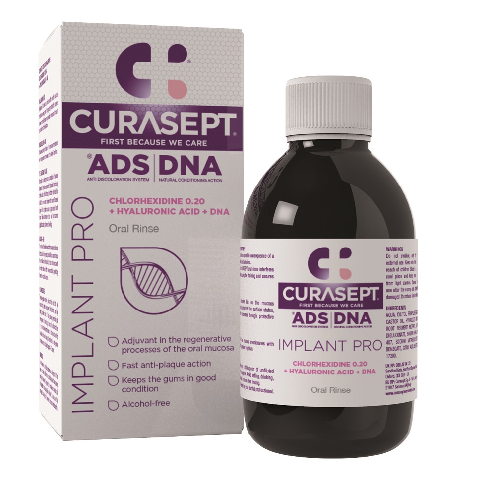 Curasept ADS Implant PRO 0.20% CHX 200ml