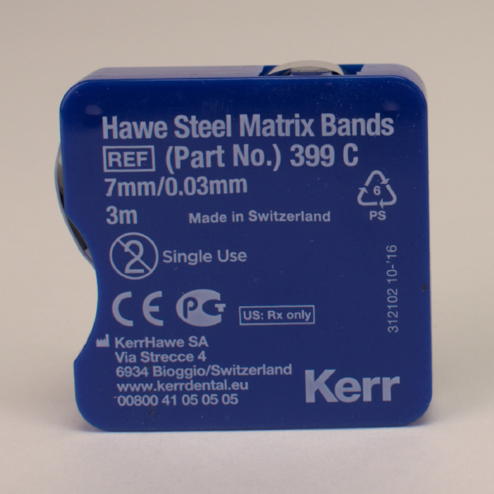 Matrizenband EE 7mm 399C, 3 m Spender