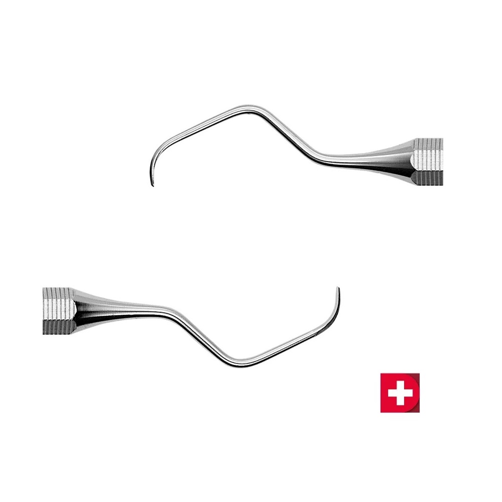 Curette Gracey Classic 7GC8 CLEANext grise, pièce