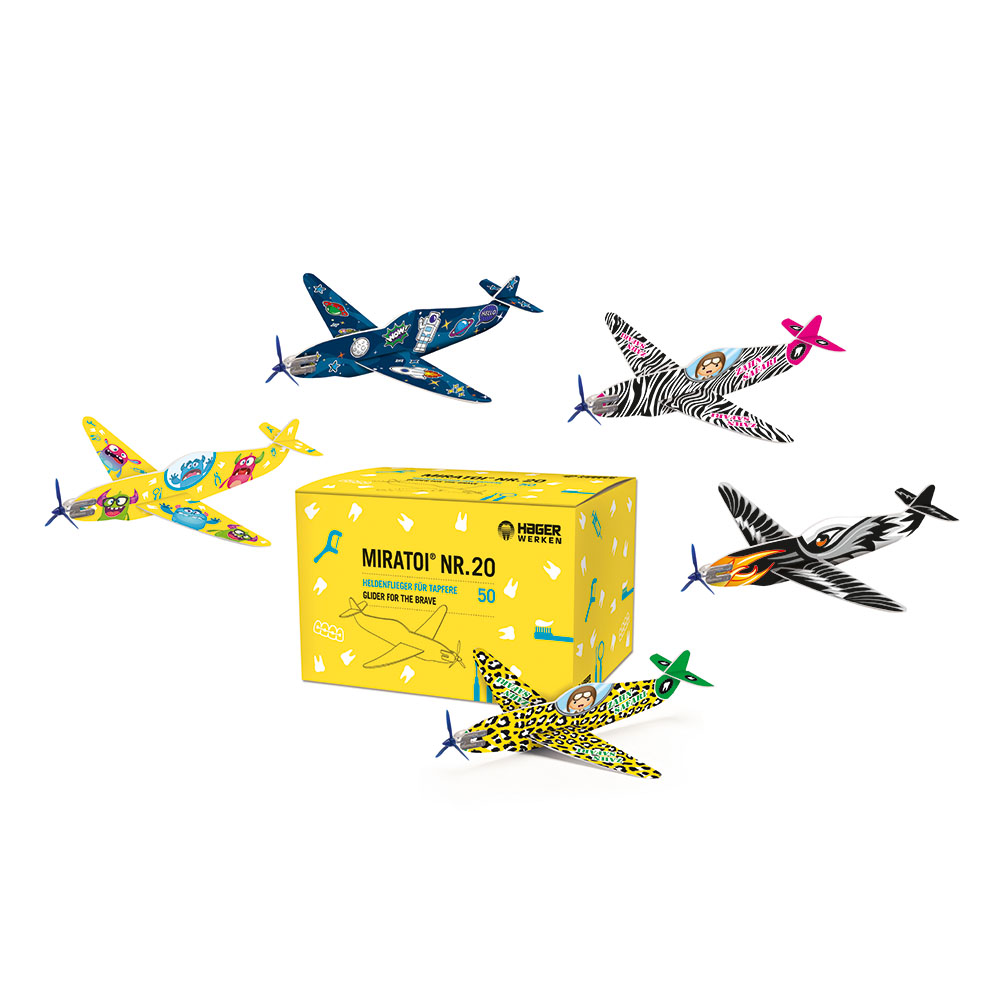 Miratoi Nr.20 Heldenflieger, 50 Stück