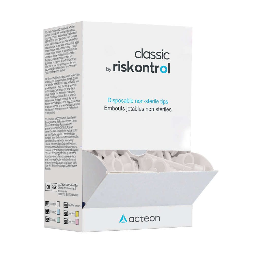 Riskontrol NV Classic Ansätze weiß, 250 Stück