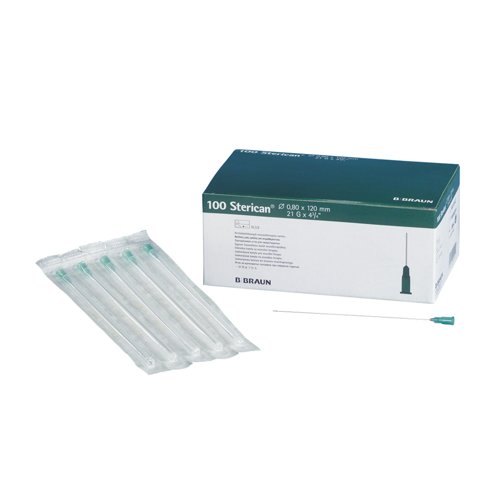 Sterican Einmalkanülen G21 0,80 x 120 mm, 100 Stück