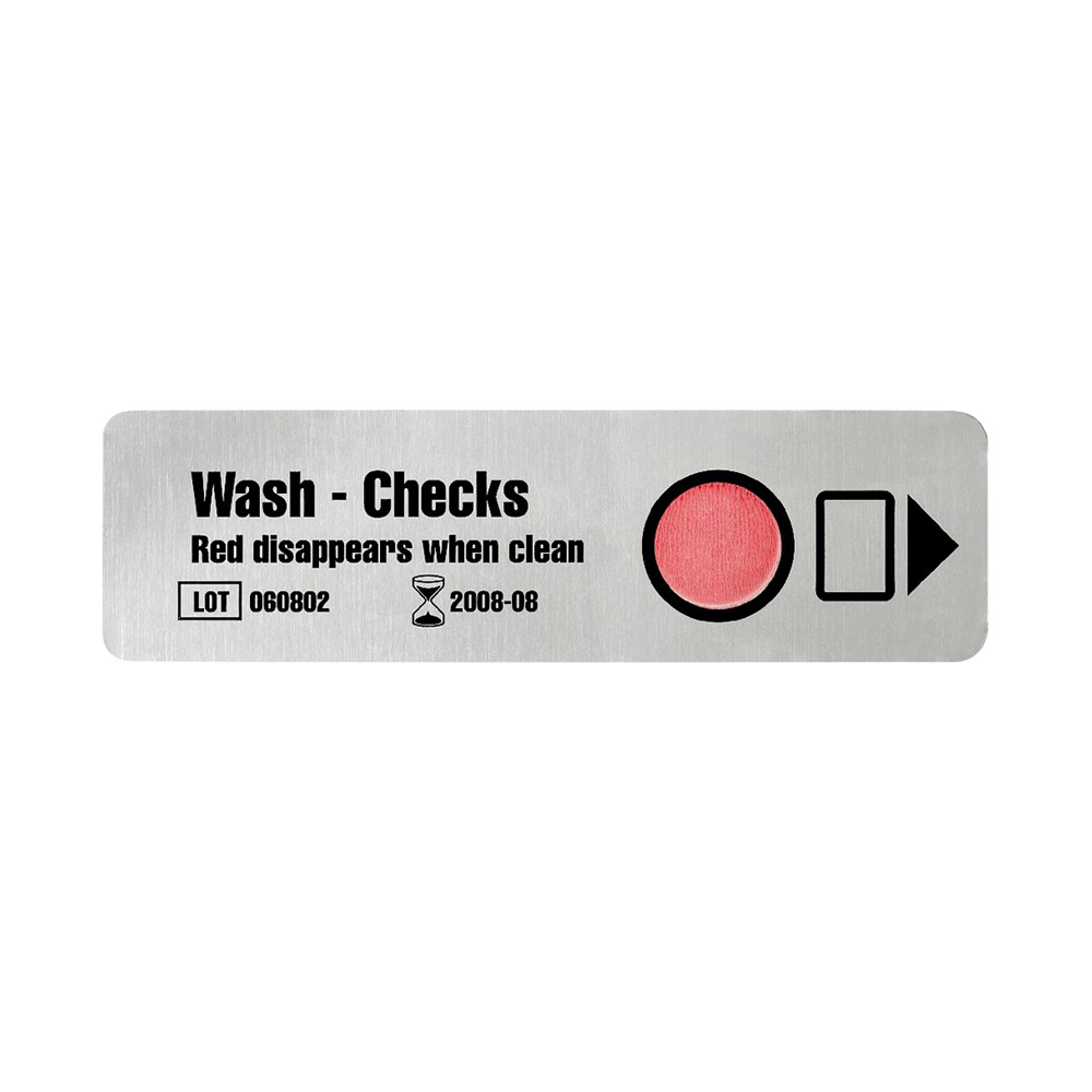 Wash-Checks Indikatorplättchen RDG, 50 Stück