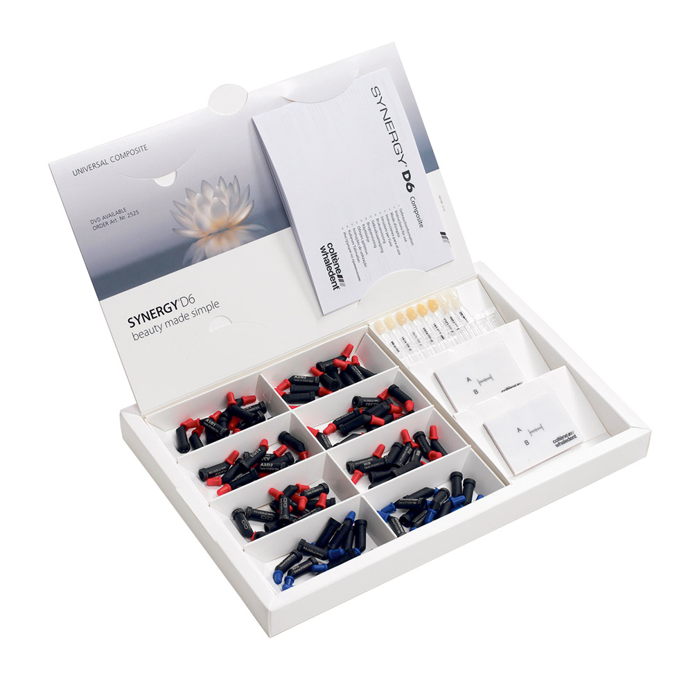 Synergy D6 émail universel tips 10 x 0,25gr emb