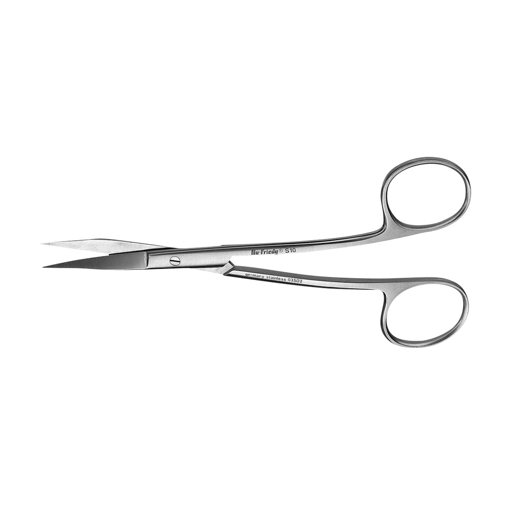 Schere 10 13,5 cm 2-fach gebogen, Stück