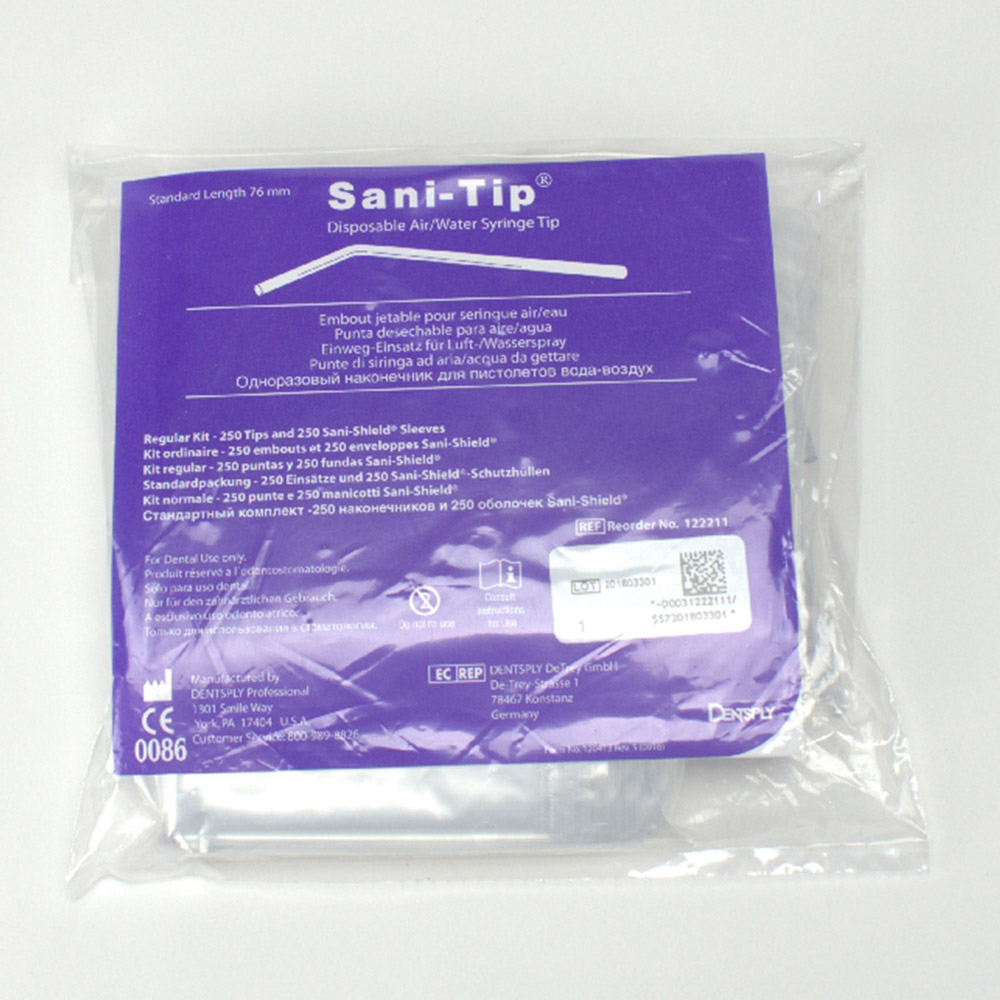 Sani-Tip Standard 76 mm, 250 Stück