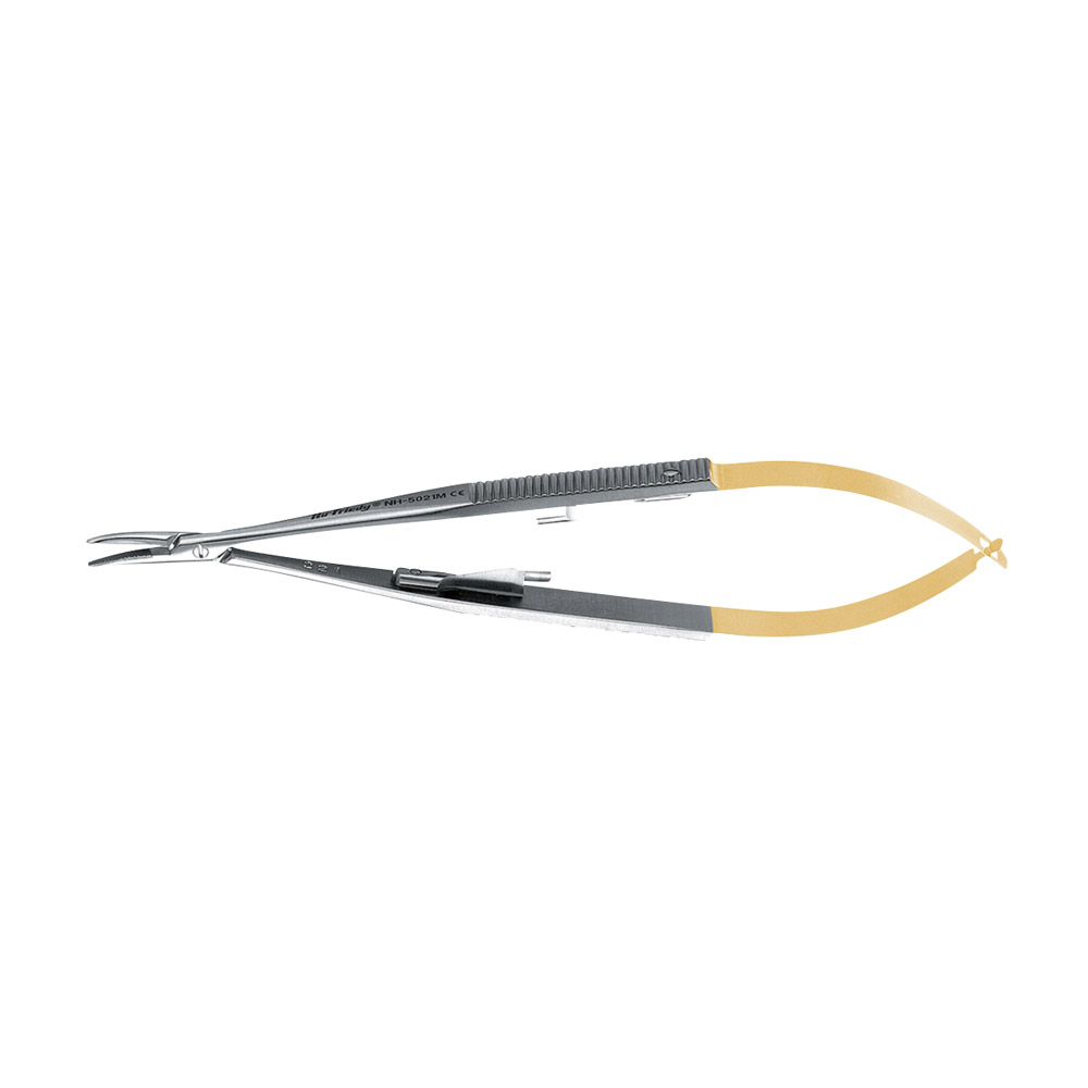 Castrovieja Nadelhalter PermaSharp gebogen 14,0 cm, Stück
