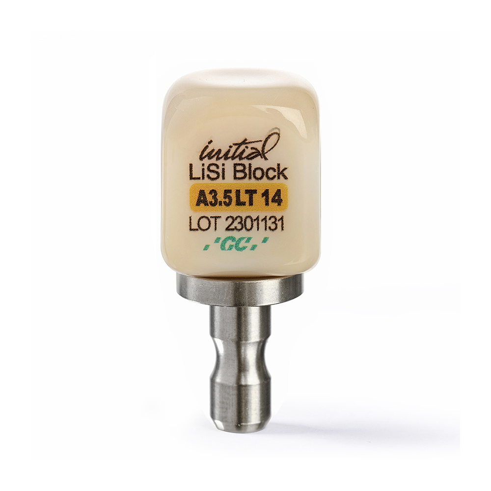 GC Initial LiSi Block CEREC 14 A3,5 LT, 5 Stück