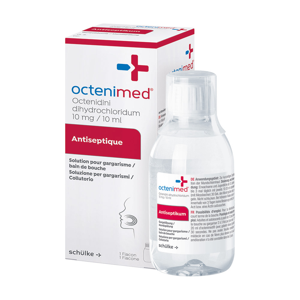Octenimed Gurgellösung, 250 ml Flasche