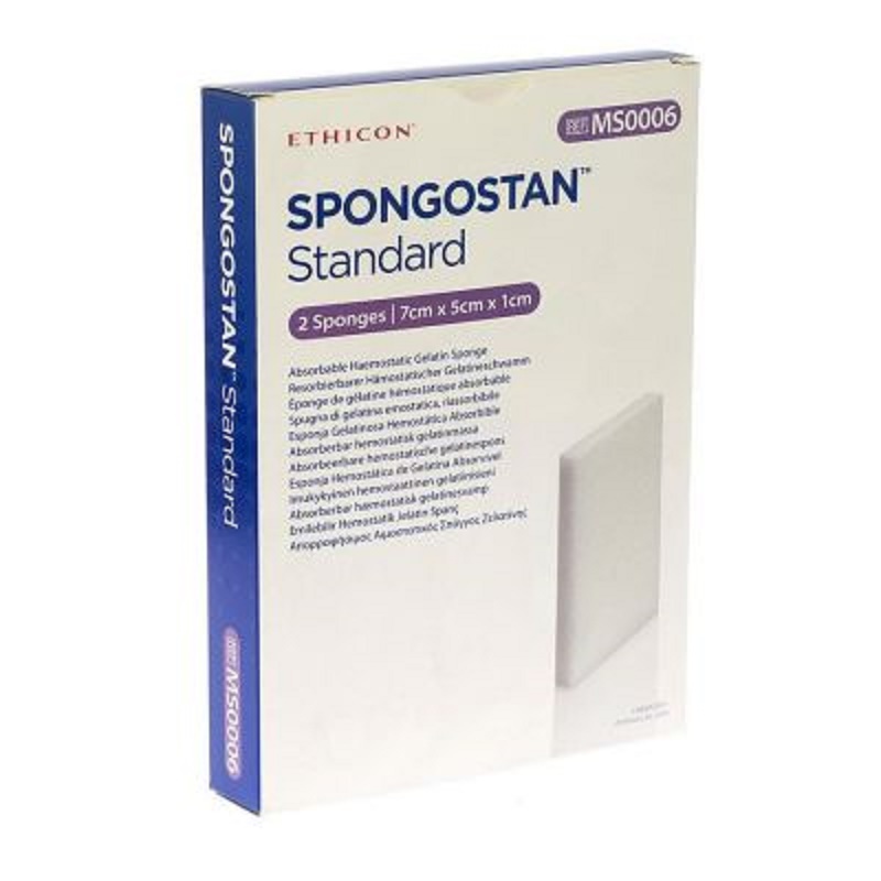 Spongostan Dental 50x70x10mm 2 Stk >CH