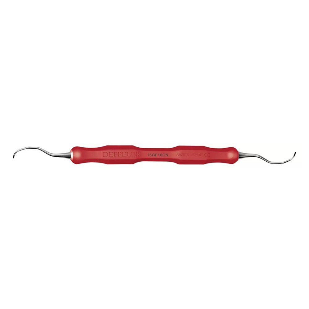 15GE16 Classic Gracey Kürette CLEANext rot, Stück