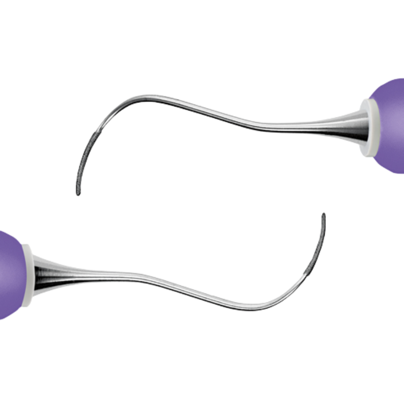 F12 Furkations Kürette CLEANext violet