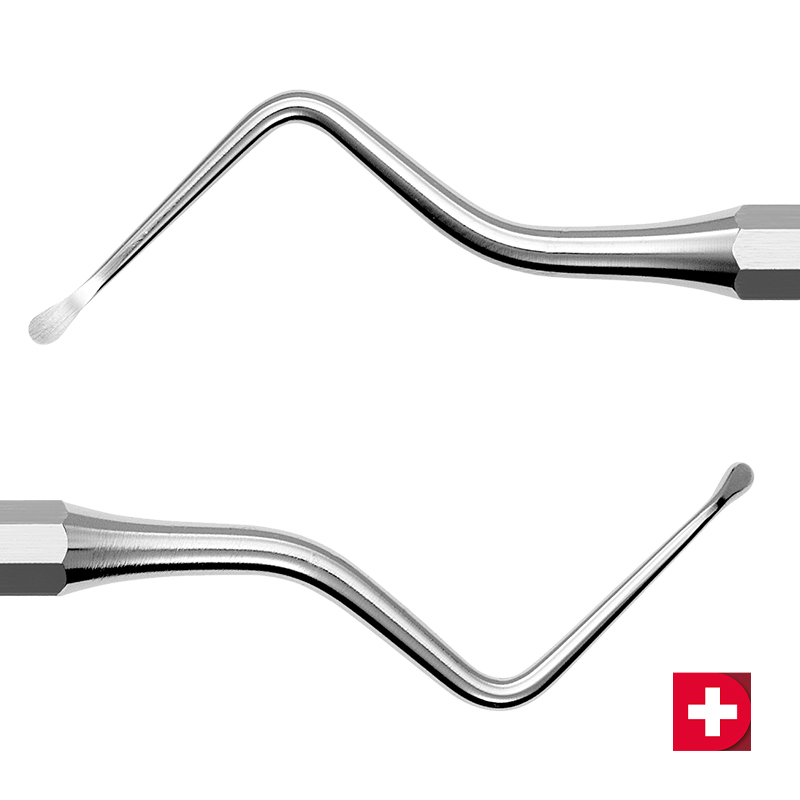 CU2 curette alvéolaire