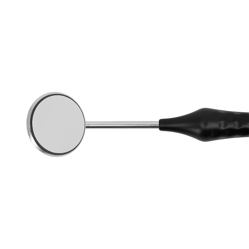Mundspiegel TOPvision FS Rhodium 3 plan SS , 12 Stück