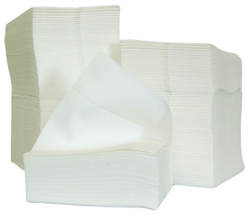 Walkisoft Servietten weiss33x40cm 600Stk