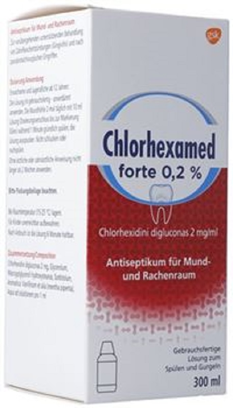 CHLORHEXAMED forte 0.2 %, 300 ml Flasche