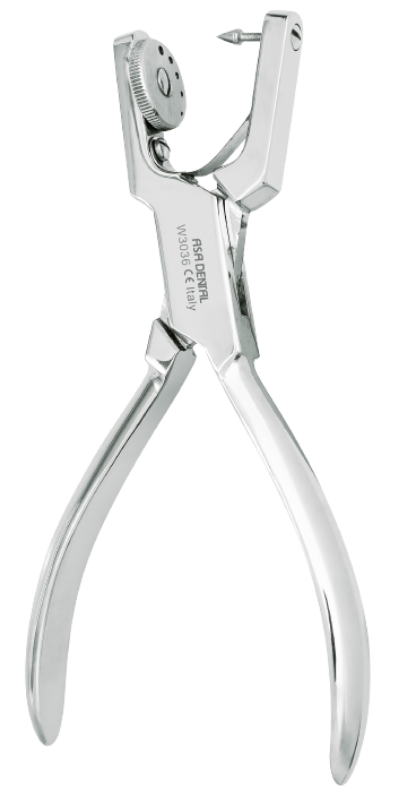 ASALady  Kofferdamlochzange 17cm Ains-