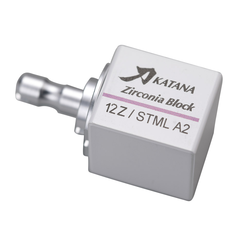 Katana Zirconia Block STML 12Z A1, 5 Stück
