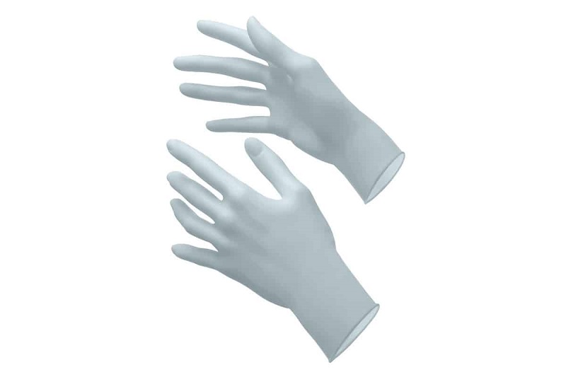 STYLE Nitril Handschuhe Gr. L dunkelblau, 100 Stück Packung