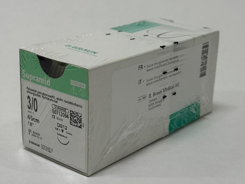 Supramid 3-0 DS-12 45cm G0712094, 12 Stück Packung