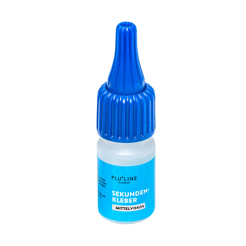 PLULINE Sekundenkleber mittelviskos, 10 g Flasche