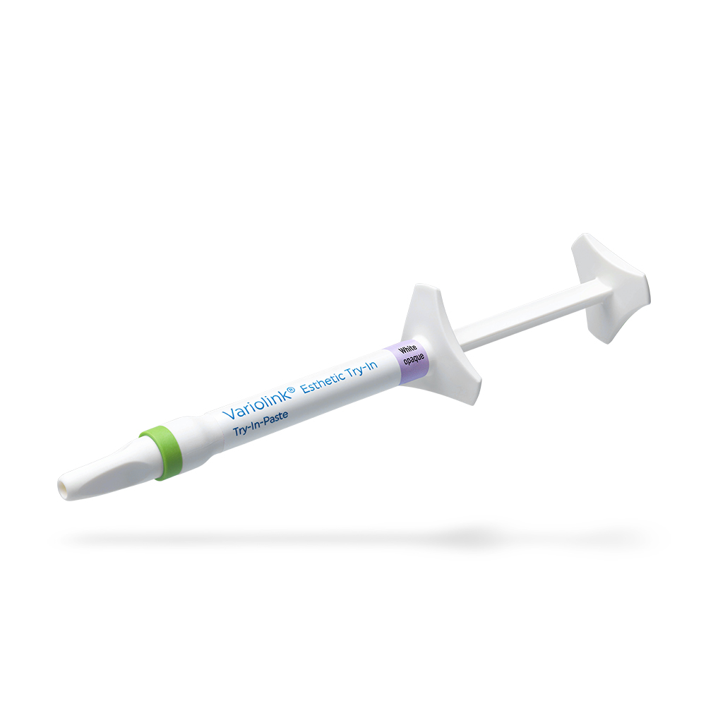 Variolink Esthetic Try-In white opaque, 1,7 g Spritze