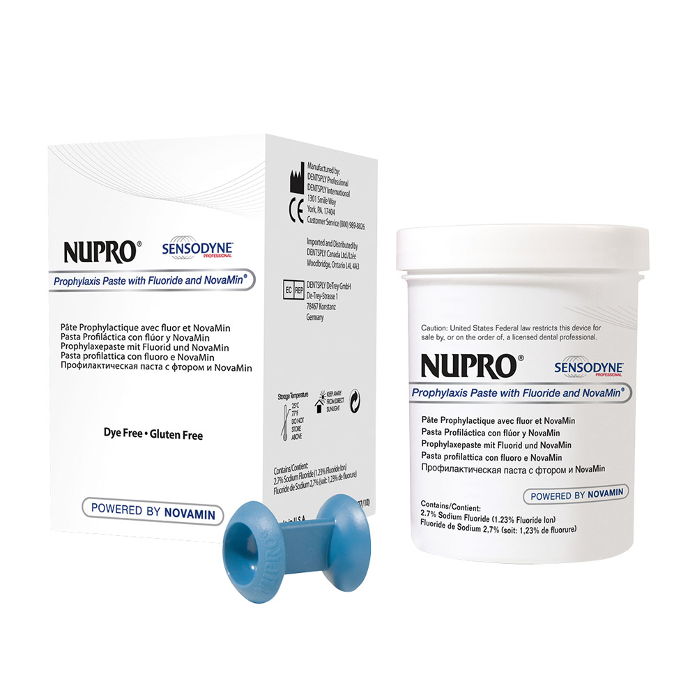 Nupro Sensodyne orange Polierpaste mit Fluorid, 340 g Topf