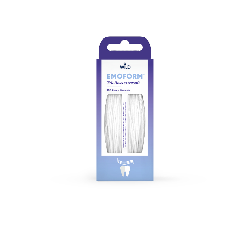 Emoform Triofloss extra soft, 100 Stück Packung