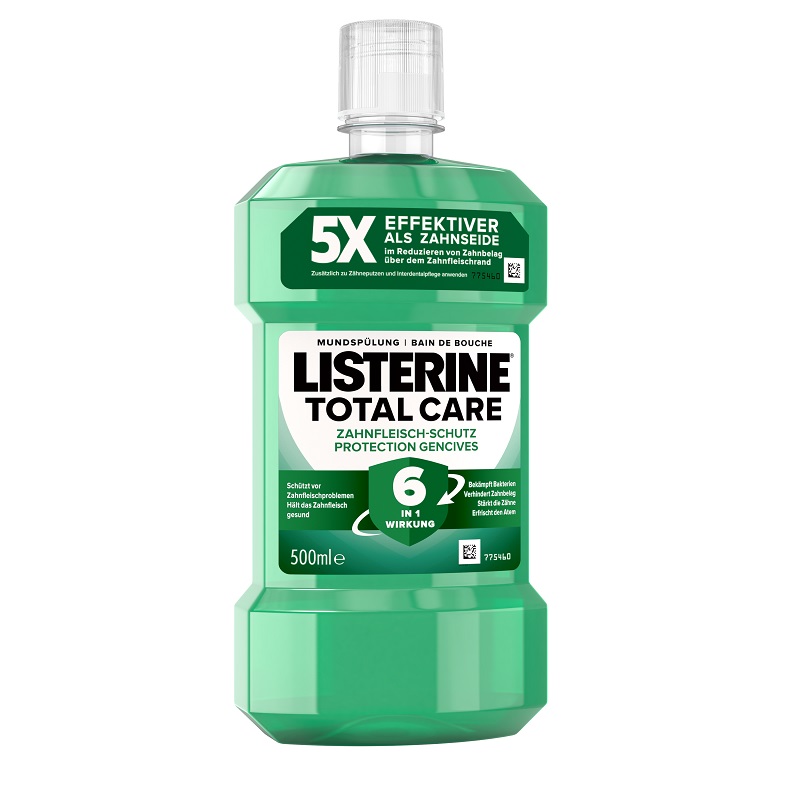 LISTERINE TOTAL CARE 500ML>DE, FL, CH